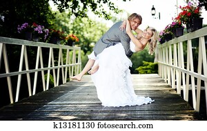 hermoso, par wedding