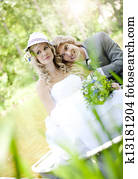 hermoso, par wedding