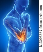 Highlighted elbow Highlighted elbow