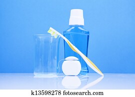 higiene dental, conceito