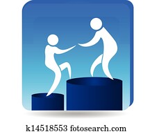 hochklettern, to, erfolg, ziele, logo hochklettern, to, erfolg, ziele, logo