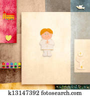holy communion invitation cute blonde boy holy communion invitation cute blonde boy