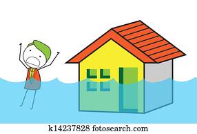 house flood house flood