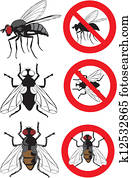 housefly - warning signs housefly - warning signs