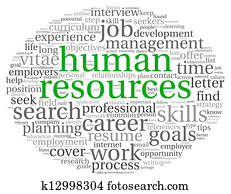 Human resources concept in tag cloud Human resources concept in tag cloud
