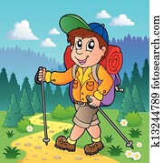 Image with hiking theme 1 Image with hiking theme 1