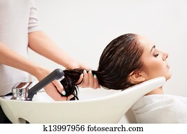 In a beauty salon In a beauty salon