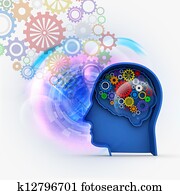 Intelligence concept in abstract Intelligence concept in abstract