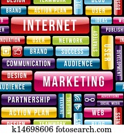 internet marketing, technologie, muster