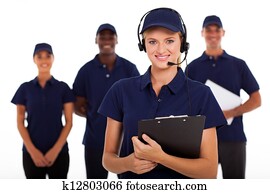 IT service call center operator