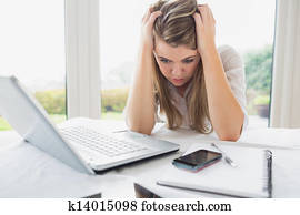 jag stressade ute, affärskvinna