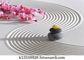 Japanese zen garden Japanese zen garden