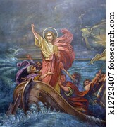 Jesus Calms a Storm on the Sea Jesus Calms a Storm on the Sea