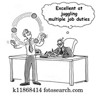 Job juggling by exec juggler is excellent Job juggling by exec juggler is excellent