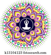 joga, lotus haltung joga, lotus haltung