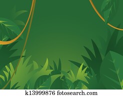 Jungle background with copyspace Jungle background with copyspace
