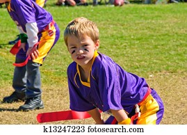 juventude, football bandeira, jogador