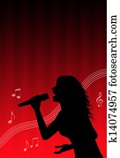 karaoke singer karaoke singer