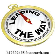 kompaß, -, führen weise, mit, führung, von, gesellschaft