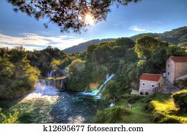 Krka lookout Krka lookout