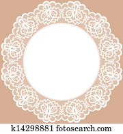 lace doily lace doily