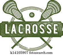 lacrosse, deporte, estampilla