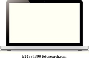 laptop display screen isolated laptop display screen isolated