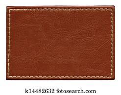 Leather label Leather label