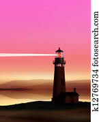 lighthouse near Atlantic seaboard lighthouse near Atlantic seaboard