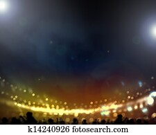 Lights of stadium Lights of stadium