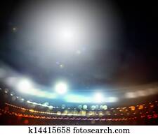 Lights of stadium Lights of stadium