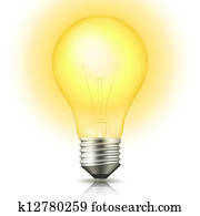 Lit Light Bulb Lit Light Bulb