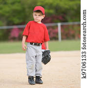 Little League Baseball Player