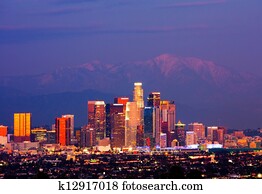 Los Angeles at night Los Angeles at night