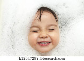 luftbubbla bada, tid