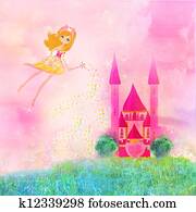Magic Fairy Tale Princess Castle Magic Fairy Tale Princess Castle