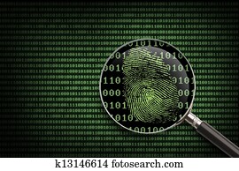 Magnifying Glass Online Fingerprint Magnifying Glass Online Fingerprint