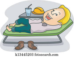 Man Relaxing Man Relaxing