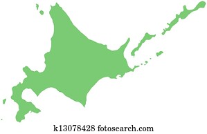 map of Hokkaido map of Hokkaido