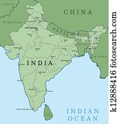 Map of India Map of India