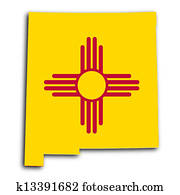 Map of New Mexico Map of New Mexico