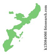 map of Okinawa prefecture map of Okinawa prefecture