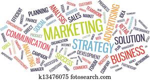 Marketing business strategy word cloud Marketing business strategy word cloud