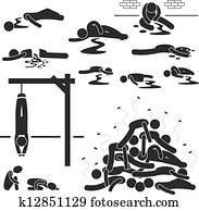 Massacre Holocaust Genocide Icon Massacre Holocaust Genocide Icon