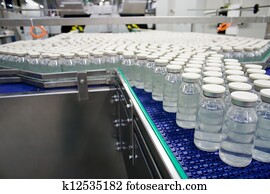 medical bottles in pharmaceutical plant medical bottles in pharmaceutical plant