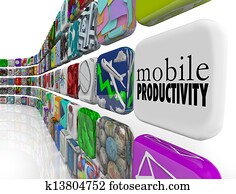 Mobile Productivity Apps Software Working Remotely on the Go Mobile Productivity Apps Software Working Remotely on the Go