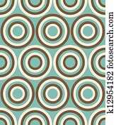 Seamless, zerstreut, kreise, &, sternen Clipart | k35652964 | Fotosearch