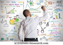 Modern business concept