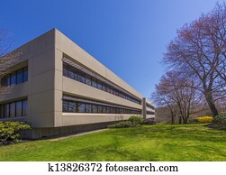 Modern office building