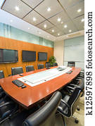 Modern office interior Boardroom